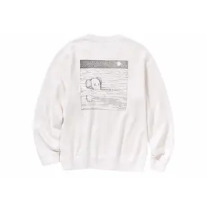 KAWS x Uniqlo Longsleeve Sweatshirt (US Sizing) Off White (unisex) by StockX