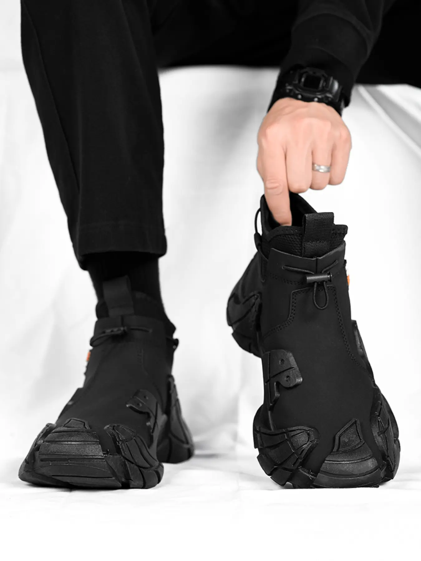 Men's Mid-Top Sports Shoes, Lightweight Comfortable Breathable Design, Casual Athletic Sneaker, Fashion Casual Best PU Leather Sneakers for Daily Wear Outdoor Activities, Fashion Walking Sneakers