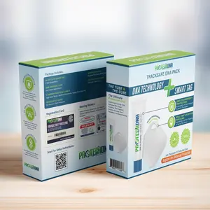 TrackSafe DNA Pack – Smart Tracker + Forensic DNA Theft Protection (No Subscription)