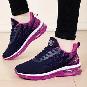High-quality women's lightweight rebound sneakers, non-slip and shock-proof casual sports shoes, soft-soled yoga fitness shoes, all-season lace-up fashionable outdoor running shoes,breathable and refreshing footwear ,skipping rope trainers,athletic shoes