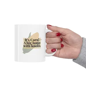 It's Corn - A big lump with knobs - Corn Kid Enamel Camp Mug