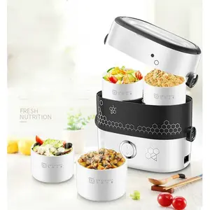 220V 250w 1.5L 4x0.37L Ceramic liner Electric lunch box Rice cooker