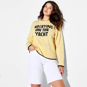 Women's Novelty Crewneck Pullover Sweater - Wild Fable