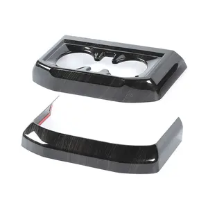 Interior Rear Cup Holder Panel Trim Cover For Ford F150 2021+ Car Interior Accessories