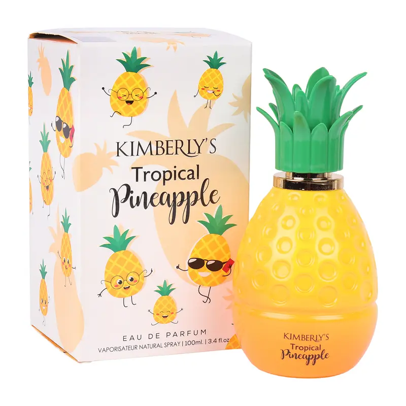 Kimberly Tropical Pineapple Eau De Parfum Natural Spray Perfume for Women 100ml/3.4fl.oz.