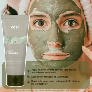 KOEC Mud Mask – Deep Cleansing & Hydrating with Boryeong Mud