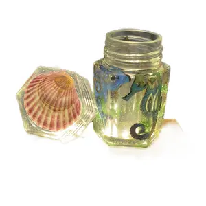 Fantastic Resin Creations - Unique Design with Colorful Shell and Intricate Patterns Premium Waterfall