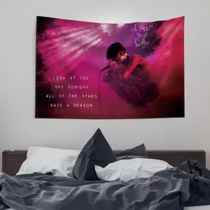 One piece of LilPeep bedroom aesthetic tapestry. LilPeep planet shopping tapestry for wall hanging. Suitable for bedroom, living room, dormitory decoration. bedroom decor mens room decor bedroom decorations cool stuff for your bedroom y2k room decor