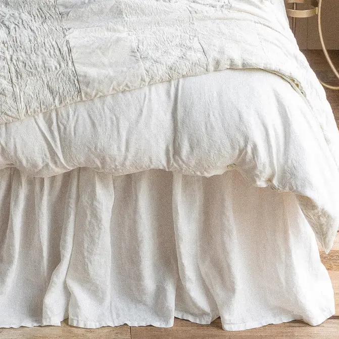 Bella Notte Linen Bed Skirt