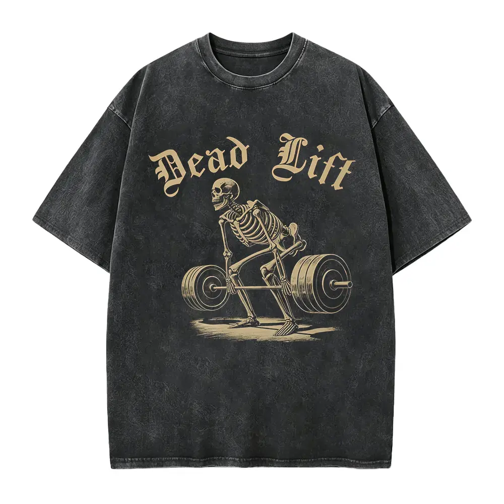 Skeleton Gym Shirt, Dead Lift Workout Tee, Muscle Mommy, Women's Deadlifting, Ladies Fitness, Weightlifting, Oversized Pump Cover, Halloween