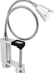 Sorbus LED Magnetic Base Light with Gooseneck for Outdoor Grill and BBQ - Weather Resistant Canvas Camping