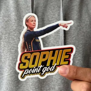 Sophie Cunningham Sticker, Sophie Point God, Women Basketball