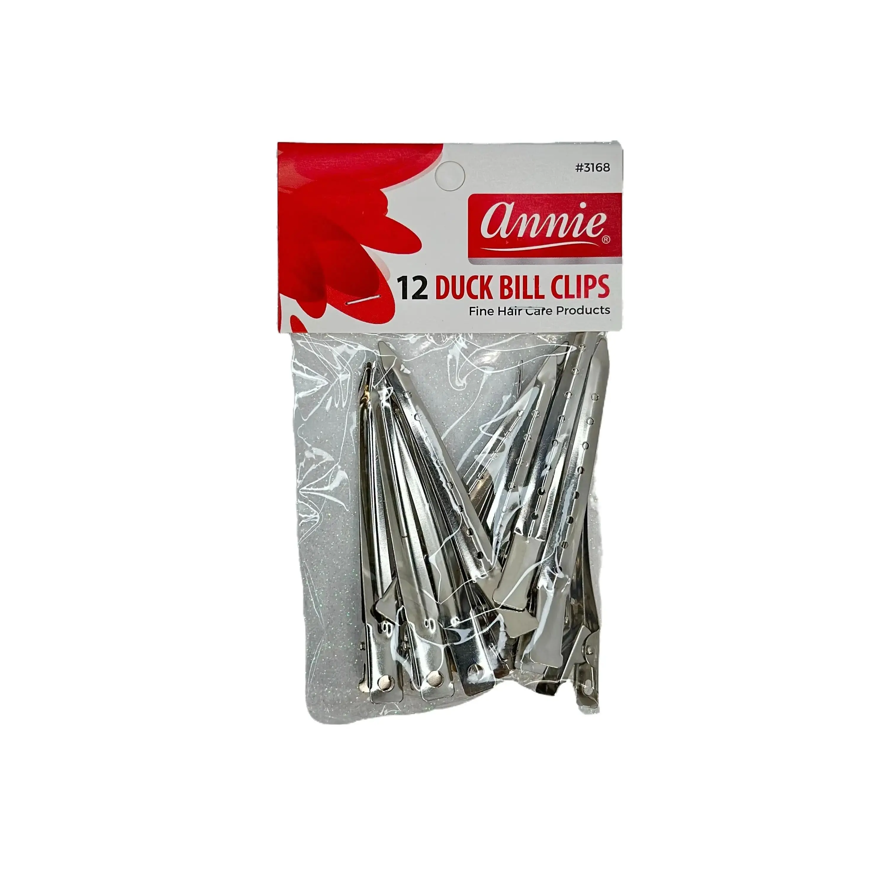 Annie 12 Duck Bill Clips