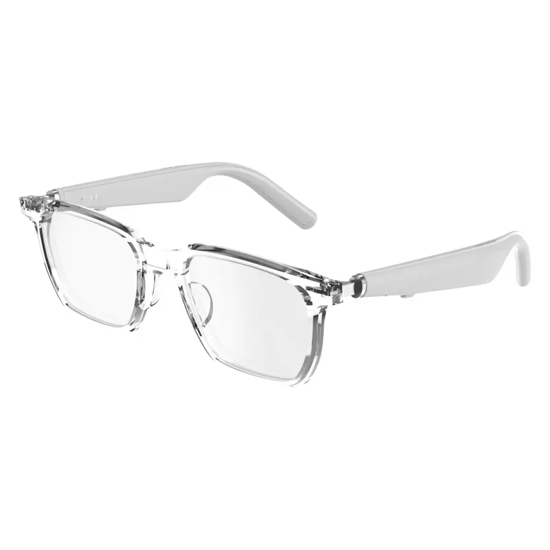 Men's BT Safety Glasses, Wireless Smart Glasses with BT Adjustable Smart Bluetooth Music Black Glasses for Women Wireless Headphones