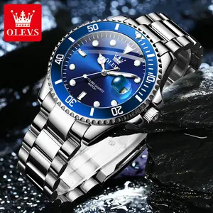OLEVS Men's Watch Fashion Trend High-end Watch Flagship New Luminous Waterproof Men's Watch 5885