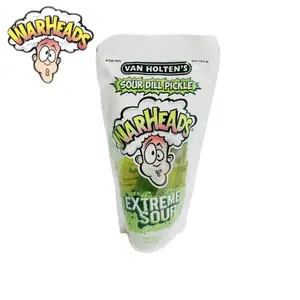 WarHeads Extreme Sour Pickle - Jumbo Pickle- Van Holten's Pickle