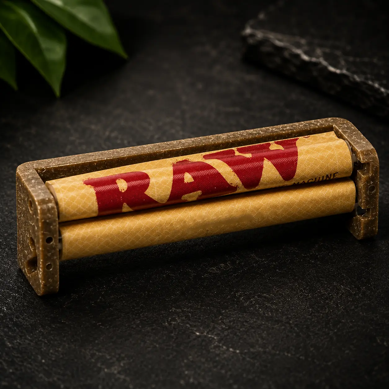 79 mm Biodegradable Hemp Plastic Cigarette Rolling Machine - 1-1/4 Standard Size, Accessories for Women, Home & Festive Party Supplies