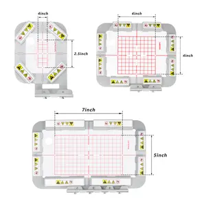 Sew Tech 3IN1-AMK Magnetic embroidery Hoop Set (Bar magnets) for Brother M230E M240ED NV900 SE400 SE425 SE600 SE625 SE700 SE750 PE535 PE525 PE540D PE500 PE550D Innov-is V3SE,Babylock Verve,Sofia 2,Aurora, Metal Magnetic Embroidery Machine Sash Frames