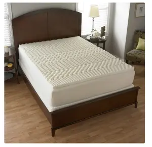 1.25" 7-Zone Foam Mattress Topper for Twin/Twin-XL Bed
