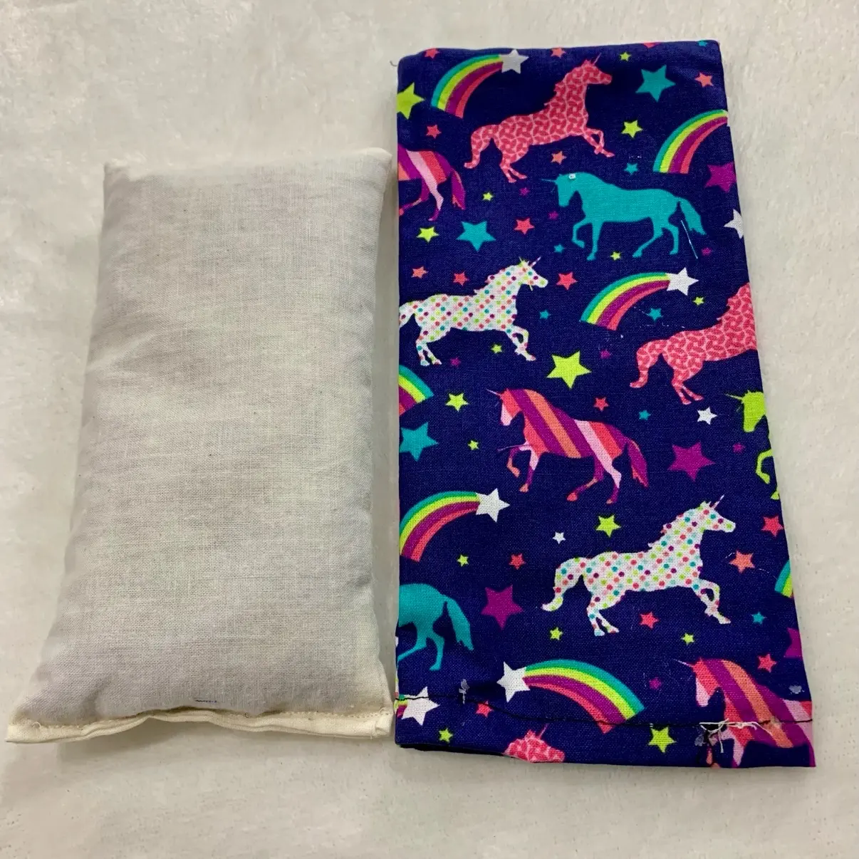 Lavender Aromatherapy Pillow with Washable Fabric Case -  Ideal for Relaxation and Comfort