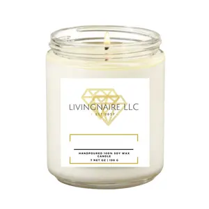 100% Soy Wax Candle - Highly Fragrant Candle 8 oz