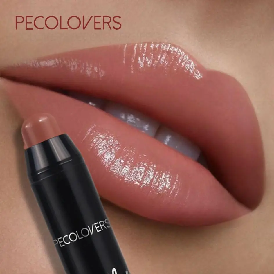 1PC Nourishing, Moisturizing & Hydrating Crayon Lipstick, Rotating Lipstick Pen, Matte Easy to Use