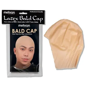 Professional Bald Cap by Mehron, Made of Latex