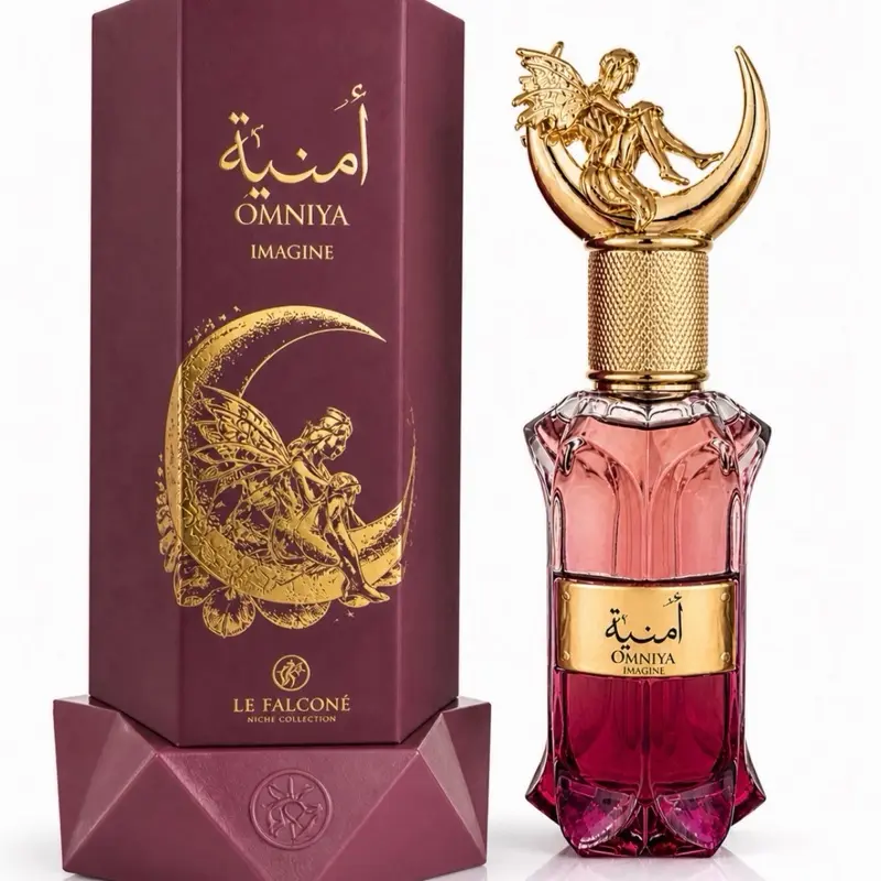 Le Falcone Omniya Imagine 100ML Women's Cherry Floral Fruity EDP Perfume Spray with Vanilla, Perfumes for Women