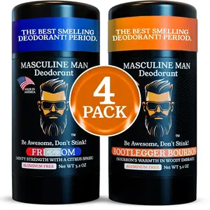 MASCULINE MAN ALPHA SAVER PACK (4 DEODORANTS)