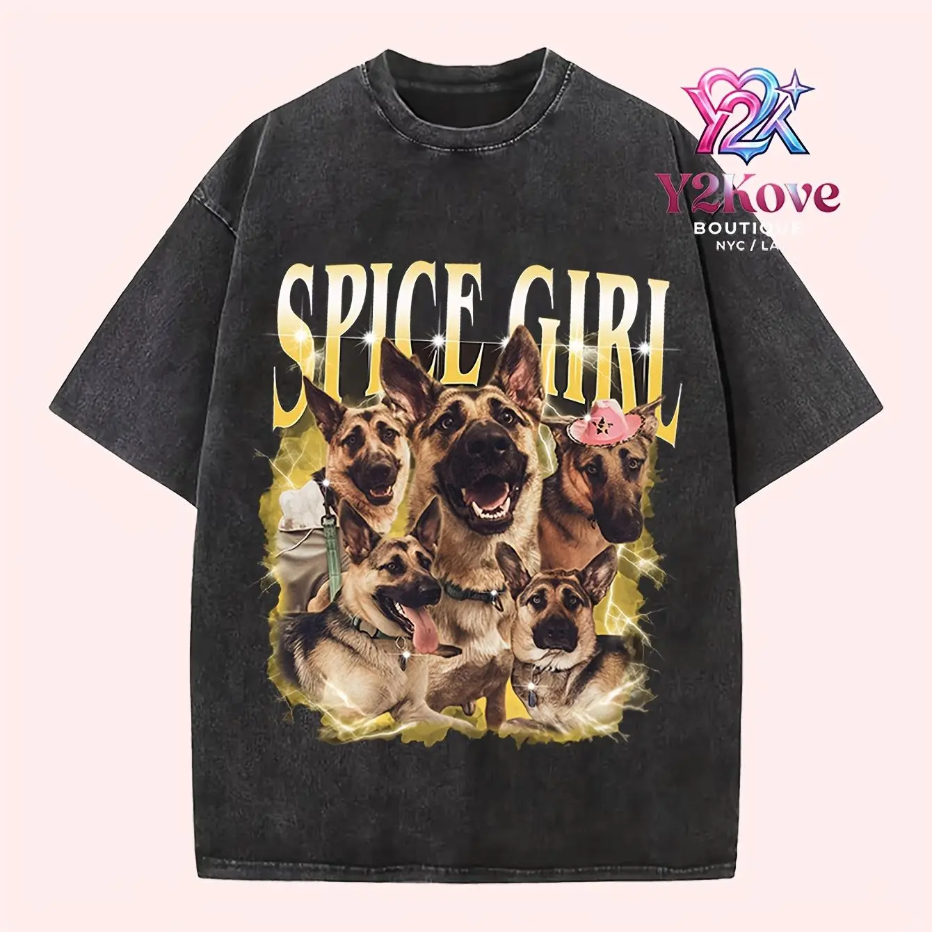 Custom Retro Dog Shirt, Personalized Pet Tee, Custom Photo Vintage 90s Graphic, Bootleg Rap Dog Shirt, Custom Design T-shirt Top Womenswear Tshirt Streetwear