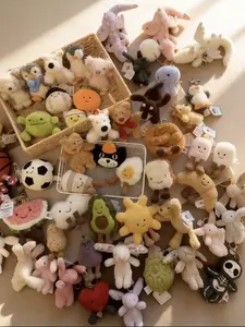 JellyCat Hot Bag Cute Plush Toy label cute girl bag charm plush toy keychain Kawaii plush toy perfect as a birthday Limited New Gift JL16-23