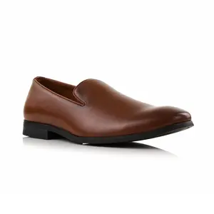 Ferro Aldo Clyde wholecut minimalist penny loafers, in Espresso, Men's Size 6.5 - 13