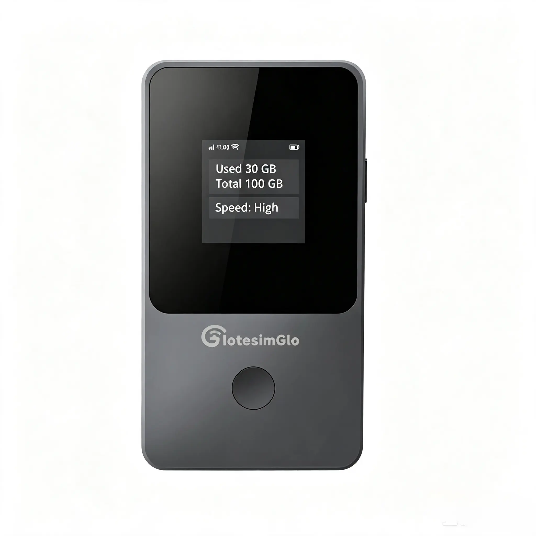 IotesimGlo T8 Portable WiFi Hotspot | No SIM, No App | 15GB USA Data Included | 4G LTE Travel WiFi Router | Global WiFi Device | Connect Up to 8 Devices