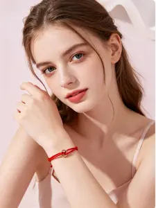 Three-Color Stainless Steel Adjustable Bracelet for Women, DIY Charm Bracelet, Cute Colorblock Design, All Seasons Accessory