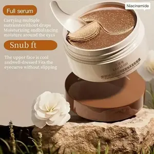 60pcs Lifting Gel Eye Masks, with caffeine peptides, hyaluronic acid, and niacinamide, lifting and firming skin, smoothing fine lines, reducing dark circles, Dark Circle Eraser, and providing deep hydration. Suitable for all skin types