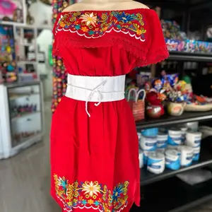 Amazing Tradicional Mexican Dress Casual Comfort