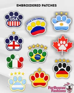 Add A Team Paw Patch - Embroidered - Detachable