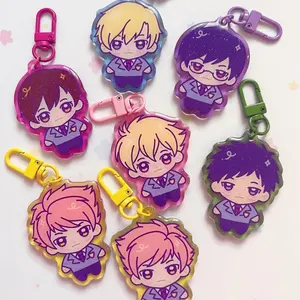 OHSHC Ouran Host Club Chibi Gummy Glitter Charms Keychains