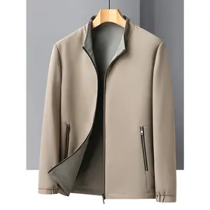 Spring Reversible Stand-Up Collar Jacket for Sports And Leisure, Reversible