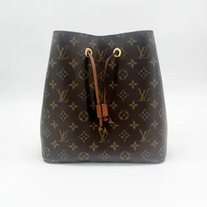 Pre-owned Louis Vuitton Monogram Canvas Shoulder Bags LV Neonoe MM Caramel