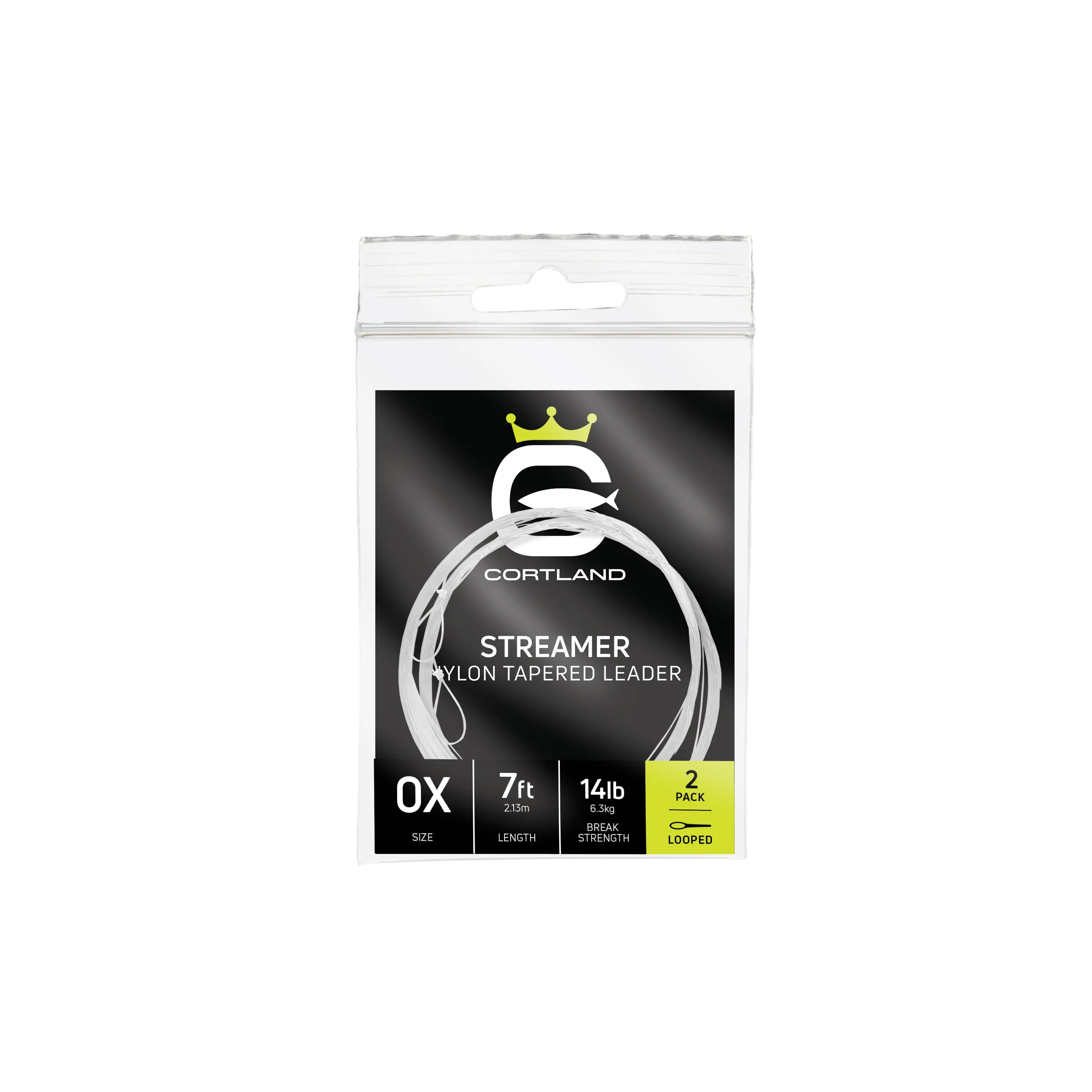 Streamer Nylon Tapered Leaders