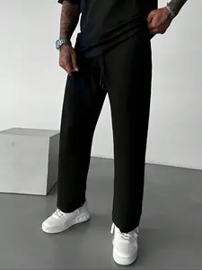 Men's Flexible Regular Fit Work Pants, Fashionable Comfort Design, Perfect for Casual Wear, Durable Fabric, Ideal Daily Use Choice