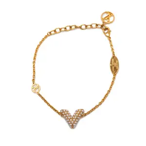 Pre-owned Louis Vuitton Other Small Leather Goods Essential V Bracelet