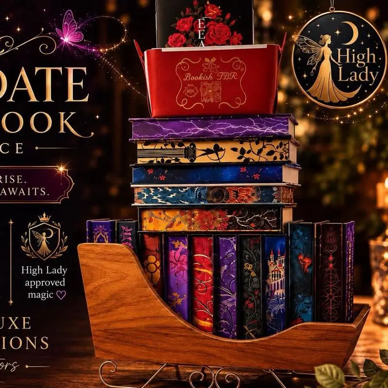 Exclusive Edition Blind Date with a Book Experience - Dark Romance, Romantasy Selection for Avid Book Collectors, Fairyloot-Inspired, Owlcrate-Style Bookish Limited Copies