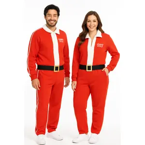 Santa Claus Tracksuit Costume - Adult XXL