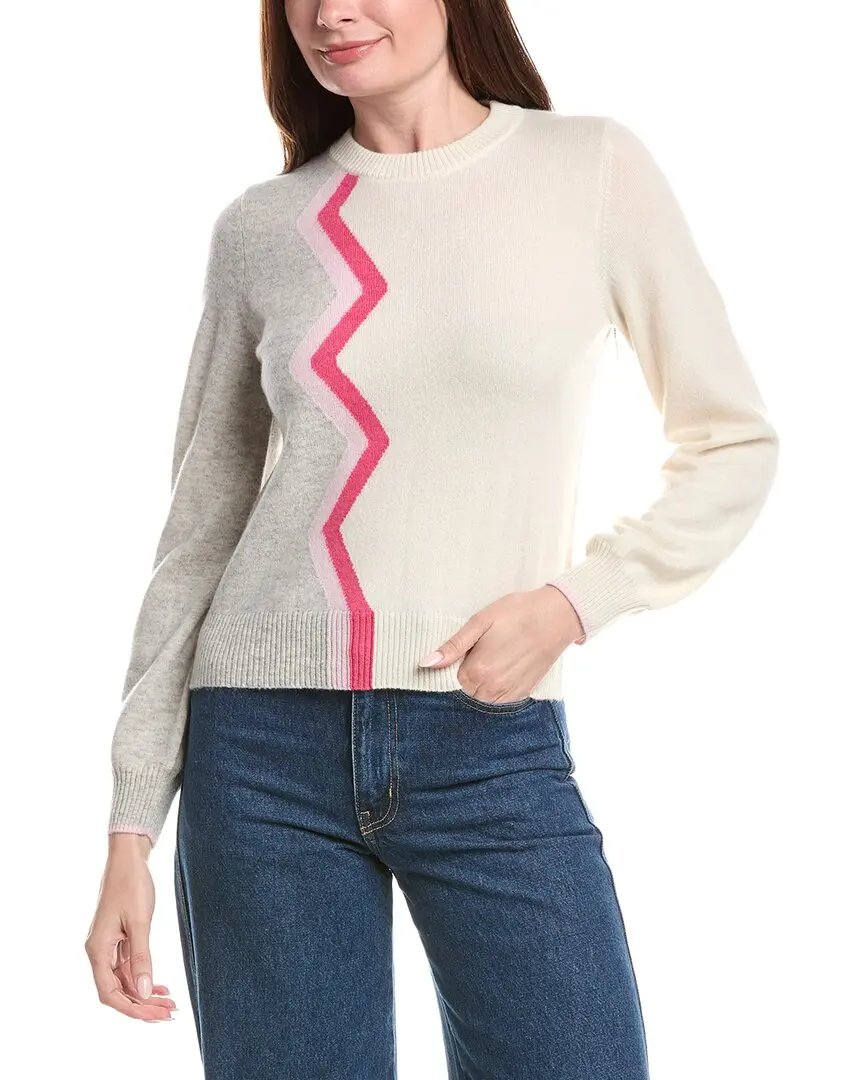 &Isla Jasmine Lightning Cashmere Top