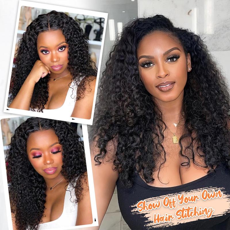 Tahikie V Part Curly Wig Straight Wig FB30 Highlight Wig Real Brazilian Human Hair Upgrade U Part Wig NO Leave Out Real Scalp Beginner Friendly 180% Density Glueless Wigs No Sew In NO Glue For Women #TikTokShopHolidayHau