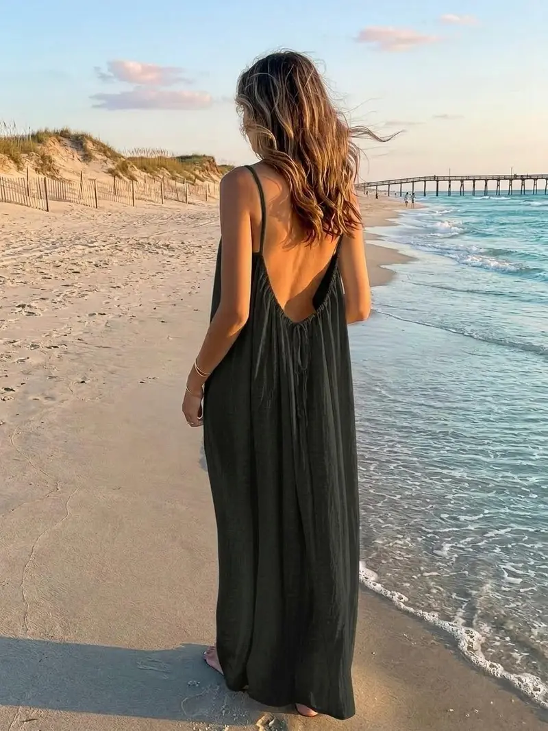 chinese dress ladies Summer Dresses Women 2025 Casual Bohemian Loose Fit V-Neck Half Sleeve  Geometric Maxi Long Dress Tiered Sundress at Amazon Women's Clothing store