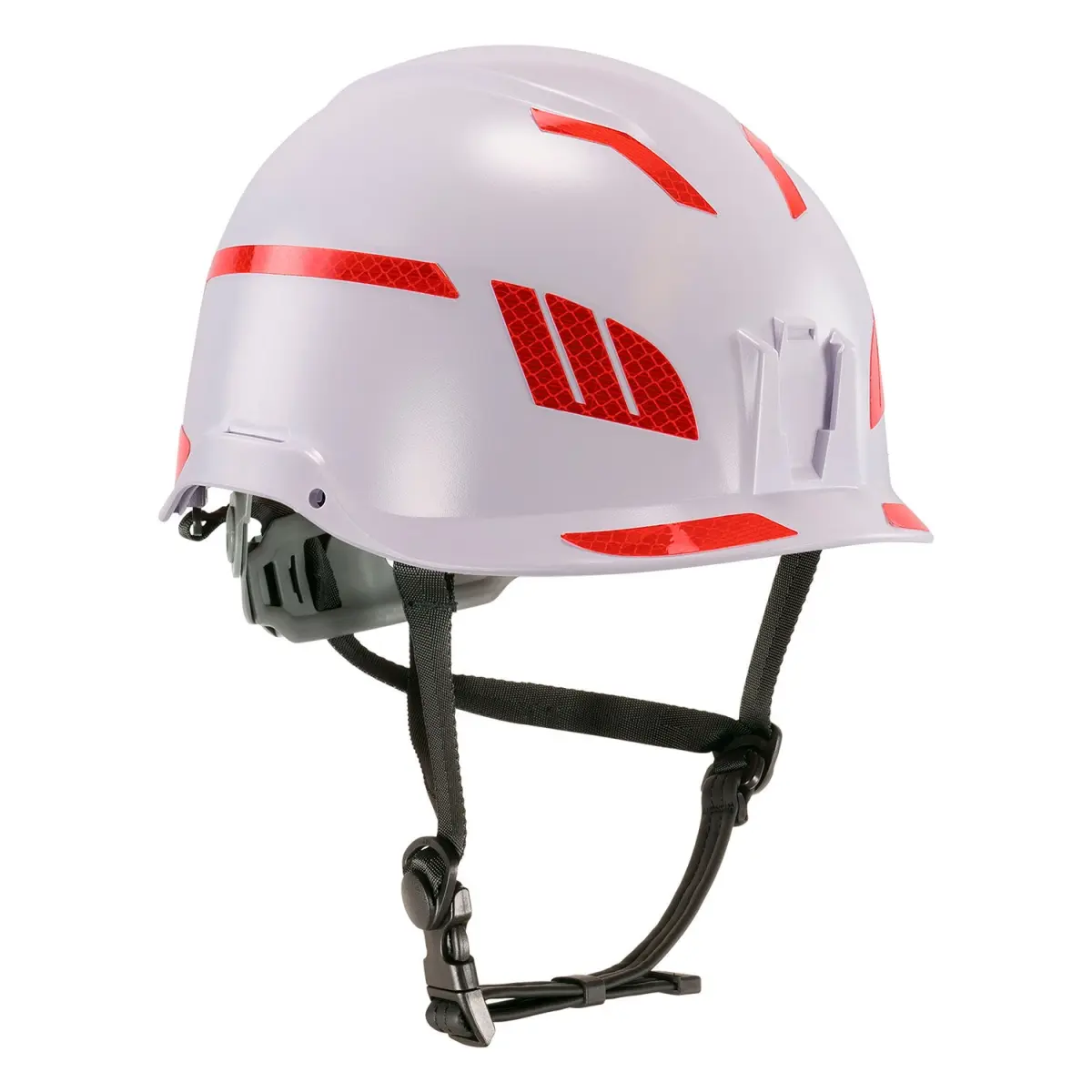 Ergodyne B3168797 Skullerz 8961 Single High Vis Prismatic Reflective Stickers Kit - for Hard Hats, Helmets, Automotive Safety Gear, Red