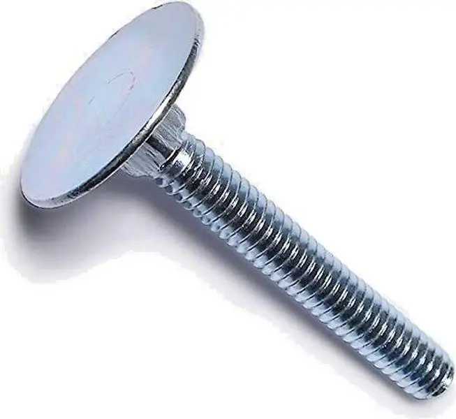 Elevator Bolt Square Neck 1" flat head 100 ct